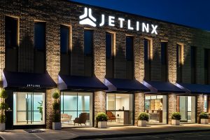 jet linx new york exterior at night