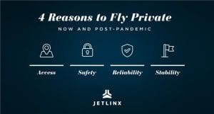 Fly Jet Linx for private jet access, safety, flexibility and stability.