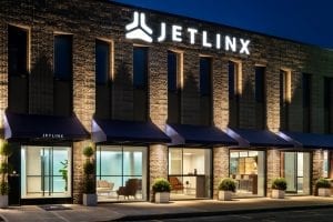 The Jet Linx private jet terminal in New York.