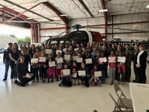Future female pilots and aviators gather for Girls in Aviation Day.