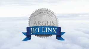 argus platinum rated seal for jet linx over clouds